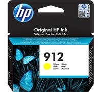 HP 912 3YL79AE, Amarillo, Cartucho de Tinta Original, Compatible con impresoras de inyección de Tinta HP OfficeJet Pro Series 8010; 8020