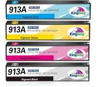 913A Cartuchos de Impresora Compatibles con HP 913 913A Cartuchos de Repuesto para HP PageWide Pro 477dw 477dn 377dw 377dn Pro 352dn 452dn MFP 477dw Cartuchos MFP 552dw 577dw 577z P55250dw