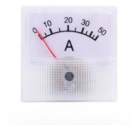 91C16 Amperímetro DC analógico Tipo puntero resistente a altas temperaturas Medidor de corriente para minería y metalurgia (50A)