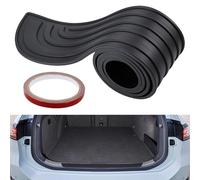 91x7cm Protector Parachoques Trasero,Protector De Goma para El Maletero,Cubierta Protectora De Goma Antiarañazos para Coche,Protector Paragolpes Trasero,Ajuste Mayoría De Coches.