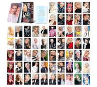 92 Piezas Tarjetas de Fotos Kpop, Cards de Alta Definición para Colección y Regalos de Fans, Álbum de Fotos de Papel Premium para Decoración y Manualidades