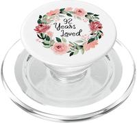 92 Years Loved Women Men 92 Years Old 92th Birthday PopSockets PopGrip para MagSafe