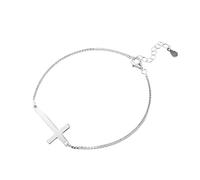 925 Cross for Women Adjustable Chain Cross Jewellery For Wife, Mother, Girlfriend Birthday Gift