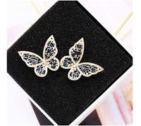 925 Earrings For Women,Stylish 925 Needle Hollow Zircon Earrings Wild Earrings Ladies Ear Jewelry