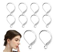 925 Sterling Silver Earring Hooks, Leverback Ear Wires, French Hooks