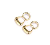 925 U-Shaped Buckle Earrings Earrings for Women Plating 18K Earrings Jewelry