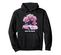930 964 911 Coche deportivo - Conduce el sueño Japón Sakura Sudadera con Capucha
