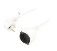 93088 Cable de extensión Hembras: 1 PVC negro 3x1,5mm2 5m 10A Goobay