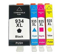 934XL 935XL - Cartucho de tinta completo con chip para HP Officejet Pro 6812 6830 6815