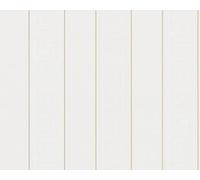 935241 - Papel Tapiz Versace Con Diseño De Llave Griega En Oro Blanco