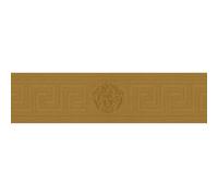 935262 - Versace Medusa Clave Griega Oro AS Creation Cenefa Papel Pintado