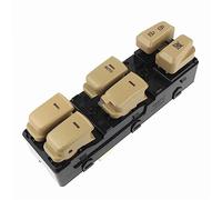 93570-3S000RY para el interruptor del controlador de ventana para Hyundai Sontat, control elevador automóvil 2011-2015(Beige,B)