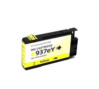 936 937 938 937e 938e Cartucho de Tinta, Compatible con HP Officejet Pro 9110B 9120B 9130b 9720 9730 9110e 9120e 9130e 9720e 9730e(937e-1pcs-Y)