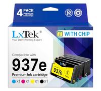 937e 937 Multipack 937XL Compatible para HP 937 Cartuchos de Impresora 937 | Cartuchos compatibles con HP Officejet Pro 9120 para OfficeJet 9730 9120b 9110b 9720 9130b 9122 9720 9730e