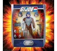 Super7 Ultimates! G.I. Joe Major Bludd - Figura de acción de G.I. Joe de 7 Pulgadas con Accesorios, coleccionables clásicos de Dibujos Animados y Juguetes Retro