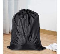 94 x 120 cm Bolsa de Almacenamiento, Cordón Bolsa Extra Grande, Bolsa de Mudanza Negra Impermeable, Tela Oxford Bolsa Organizadora para Edredón, Almohadas, Debajo la Cama, Ropa, Zapatos, Juguetes