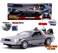 94985 Back To The Future Part 2 1982 DeLorean Luces 1/24 Modelo Fundido