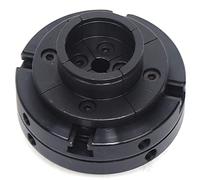 Φ95 mm M18 autocentrado mandril giratorio de 4 mordazas rango de sujeción 50-80 mm Lathe Chuck con mordazas interiores y exteriores (Φ95 mm-M18)