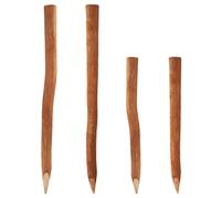95 postes de madera para cerca de estacas de 1,05 m | Diámetro 5-6 cm | Postes d