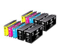 950XL 951XL - Cartuchos de tinta compatibles con HP 950 951, compatible con HP Officejet pro 8600 cartuchos HP Officejet pro 8620 8100 8610 8600 8615 8616 8625 - Juego de 10 cartuchos