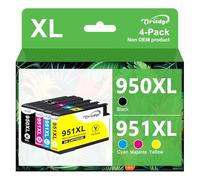 950XL 951XL - Cartuchos de tinta compatibles con HP 950XL 951XL para HP Officejet Pro 8600 8610 8620 8630 8640 8100 8625 8615 8660 251dw 276dw (magenta negro cian amarillo)