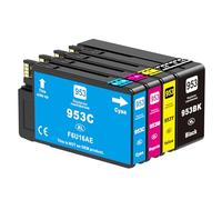 953XL 953 XL Cartucho de Tinta Compatible con HP 953 XL para HP 8720 8730 | para HP Officejet Pro 8720 8730 7740 7730 7720 8718 8725 8715 8728 8218 8719 8740 8210 8216 8710(Negro Cian Magenta Amarillo)