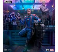 Marvel Scale Statua 1/10 Guardiani Della Galassia Vol. 3 Star-lord 19 Cm Iron St