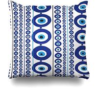 955 Fundas para Cojines 45x45 Sofá Fundas Cojín Amuleto De Mal De Ojo Griego Azul Positivo Nazar Turco Grecia Lucky Lucky Charm Fundas De Almohada Decoración del Hogar