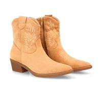 95644 Sneakers de Cuna para Mujer, Estilo Casual, Brillante, con Rejilla, Piso Transparente con Color, y Cierre de Cordones Primavera Verano 2020 Beige Talla 40
