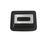 958551115004H0 958551115001E0 Cubierta de plástico for manija de Suelo de Maletero de neumático de Repuesto Beige o Negro for Porsche Cayenne 2011-2017 Recambio (Color : Black)