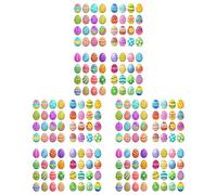 96/144 recuentos de dibujos animados conejo huevos pegatinas para envolver para scrapbooking diario planificador planificador de embalaje planificador
