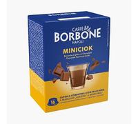 Café Borbone Miniciock Paquete De 16 Cápsulas Compatibles Con Lavazza A Modo Mio
