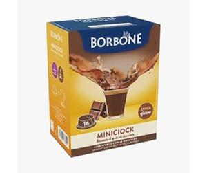 96 Cápsulas Café Borbone compatibles con Lavazza a Modo Mi Bebida Soluble Mini Ciok Chocolate