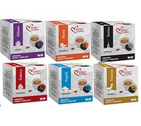 96 Capsulas Lavazza a Modo Mio Compatibles - Degustacion - 6 Variedades de Cafe