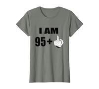 96 cumpleaños 96 cumpleaños Hombre 96 años 96 año de Vida Camiseta, Mujer, Verde Militar Jaspeado, XXL