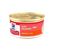 96 latas x 85 g Hill's Science Plan Adult Mousse de Salmón lata para gatos ¡Pack Ahorro!
