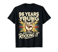 96 Years and Still Rocking 96 años cumpleaños de 96 años Camiseta