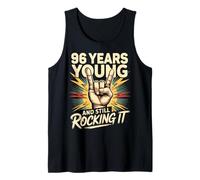 96 Years and Still Rocking 96 años cumpleaños de 96 años Camiseta sin Mangas