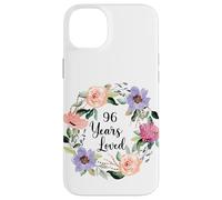 96 Years Loved 96th Birthday Floral 96 Years Loved Women Carcasa para iPhone 14 Plus
