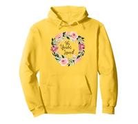 96 Years Loved Women Men 96 Years Old 96th Birthday Sudadera con Capucha