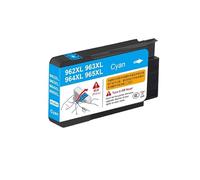 963XL 967XL 962XL 964XL 965XL for H-*P963 H-*P967 Cartucho de Tinta Compatible for Impresora H-*P OfficeJet Pro 9010 9015 9020 9022 9025(1Cyan)