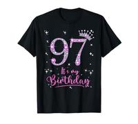 97 It's My Birthday 97 años, regalo de 97 cumpleaños para mujer Camiseta