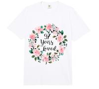97 Years Loved Men Women 97 Years Old Cool 97th Birthday Comfort Colors Adult Heavyweight T-Shirt