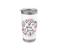97 Years Loved Men Women 97 Years Old Cool 97th Birthday Vaso térmico de acero inoxidable de doble pared