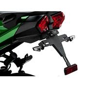 9707n - portamatriculas Soporte matricula portaplaca Compatible con Kawasaki Ninja h2 sx 2018-2021
