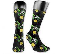 972 Calcetines Para Hombres Y Mujeres Tractor Calcetines La Bici Divertidos Tripulación Calcetines Hombres Calcetines Atléticos, Para Verano, Yoga, Baloncesto