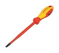 98 20 65 SL Destornillador aislado plano 6,5x1,2mm L.Hojas: 150mm KNIPEX