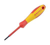98 24 00 Destornillador aislado Phillips PH0 L.Cuchillas: 60mm 1kVAC KNIPEX