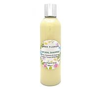 98.5% Natural CHAMPÚ - con ALOE VERA, ABISINIO, TAMANU, BAOBAB, LAVANDA, ROMERO & CEDRO - 250ml de AMOR FLORUM. Sin Sulfatos, sin Parabenos. Concentrado, Suave. pH 5,5 para Pieles Sensibles.