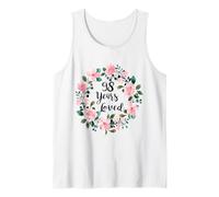 98 Years Loved Men Women 98 Years Old Cool 98th Birthday Camiseta sin Mangas